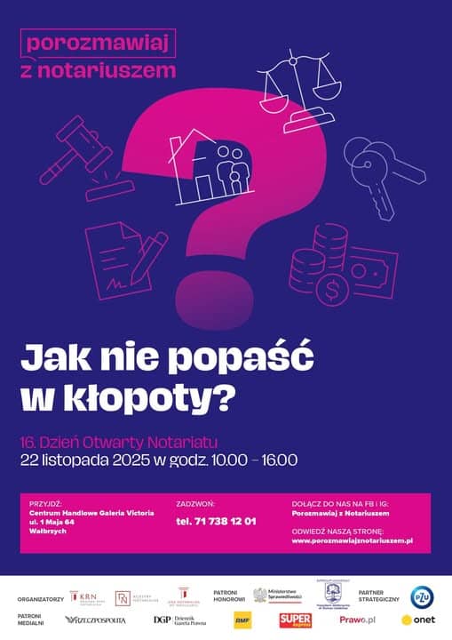 Wałbrzych/Kraj: Dzień Otwarty Notariatu