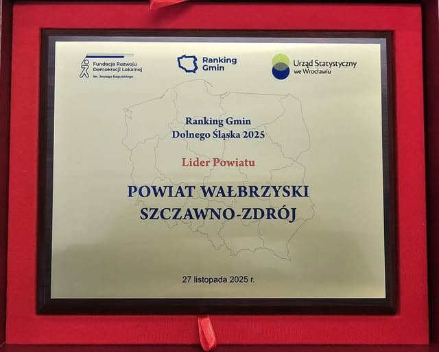 REGION, Szczawno-Zdrój: Szczawno–Zdrój liderem powiatu