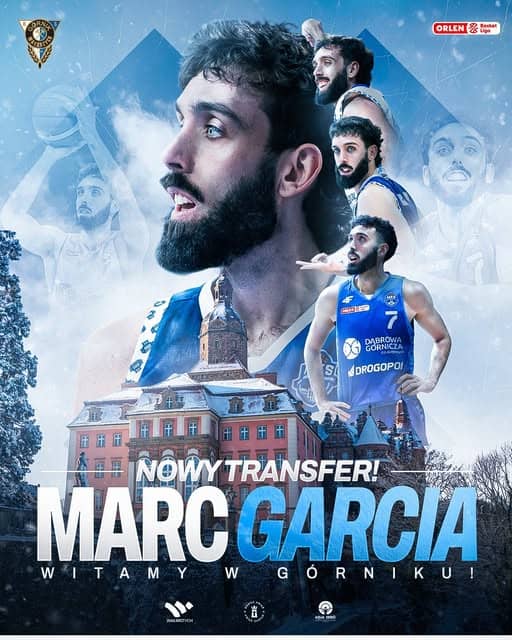 Wałbrzych/Kraj: Marc Garcia dołącza do Górnika