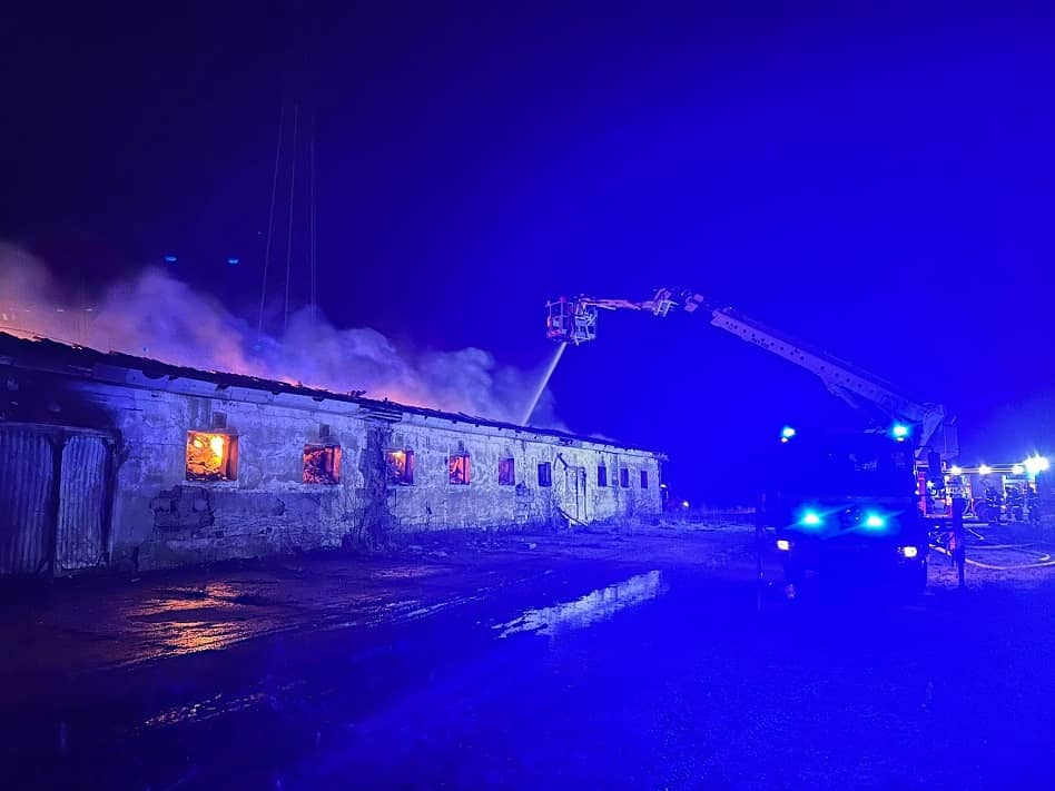 REGION: Pożar budynku gospodarczego