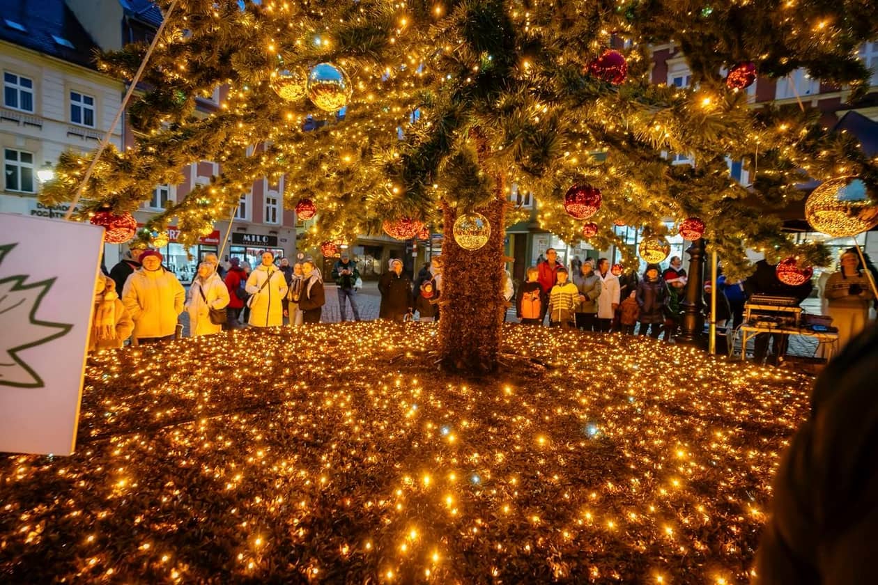 Wałbrzych: Rozświetlony Rynek