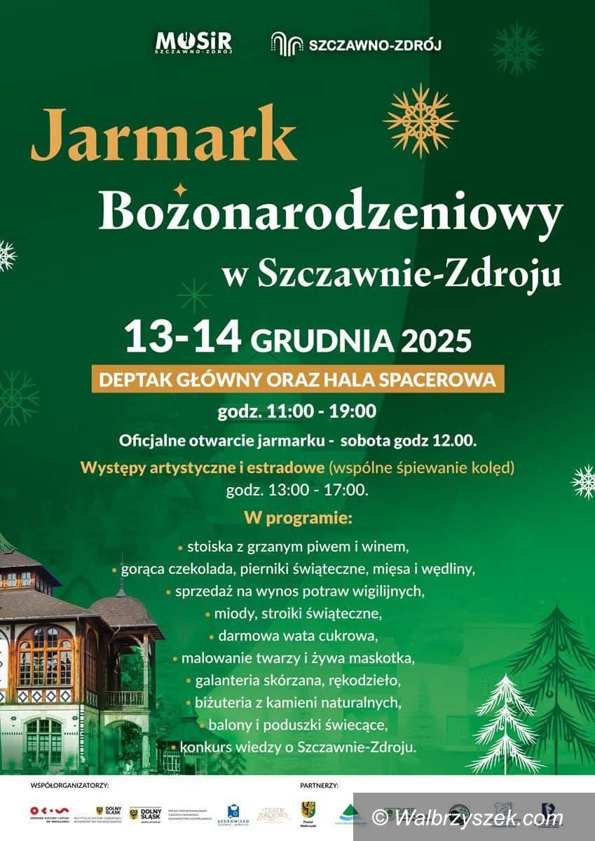 REGION, Szczawno-Zdrój: Dwa dni świątecznej magii w Szczawnie