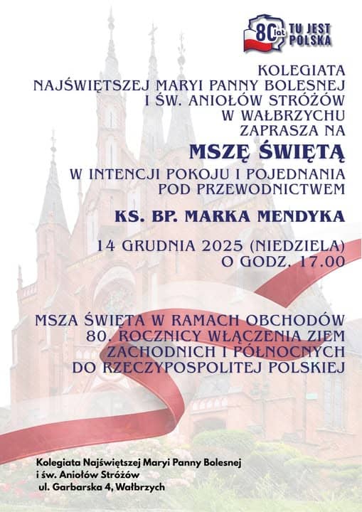 Wałbrzych: Msza w intencji pokoju