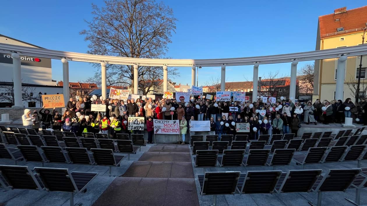 Wałbrzych: Protest przeciwko przemocy