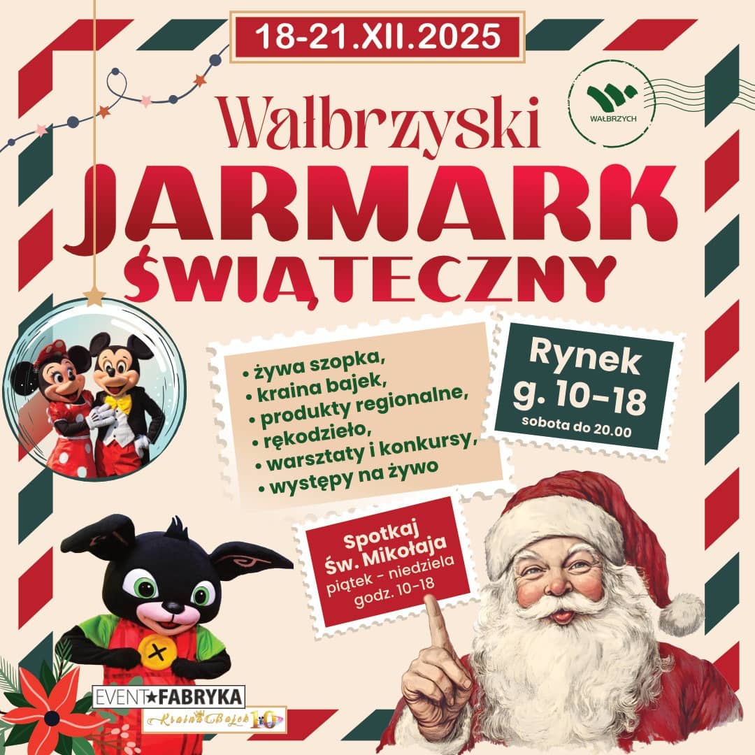 Wałbrzych: Jarmark Świąteczny