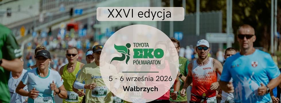 Wałbrzych/Kraj: Znamy datę 26. Toyota Eko Półmaraton Wałbrzych