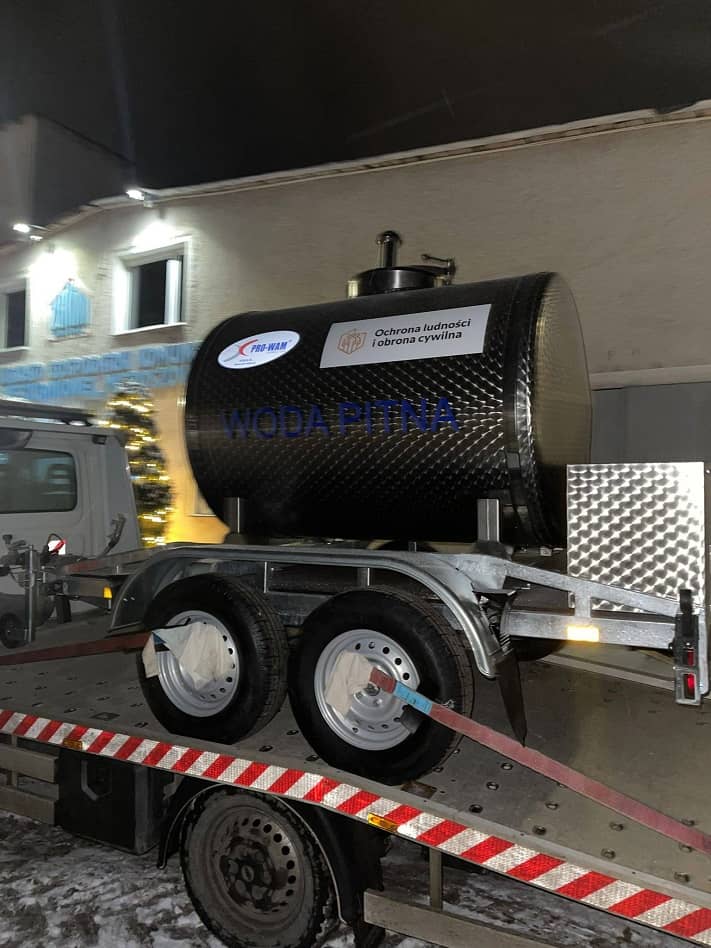 REGION, Mieroszów: Wodę ci dowiozą nowoczesnym beczkowozem