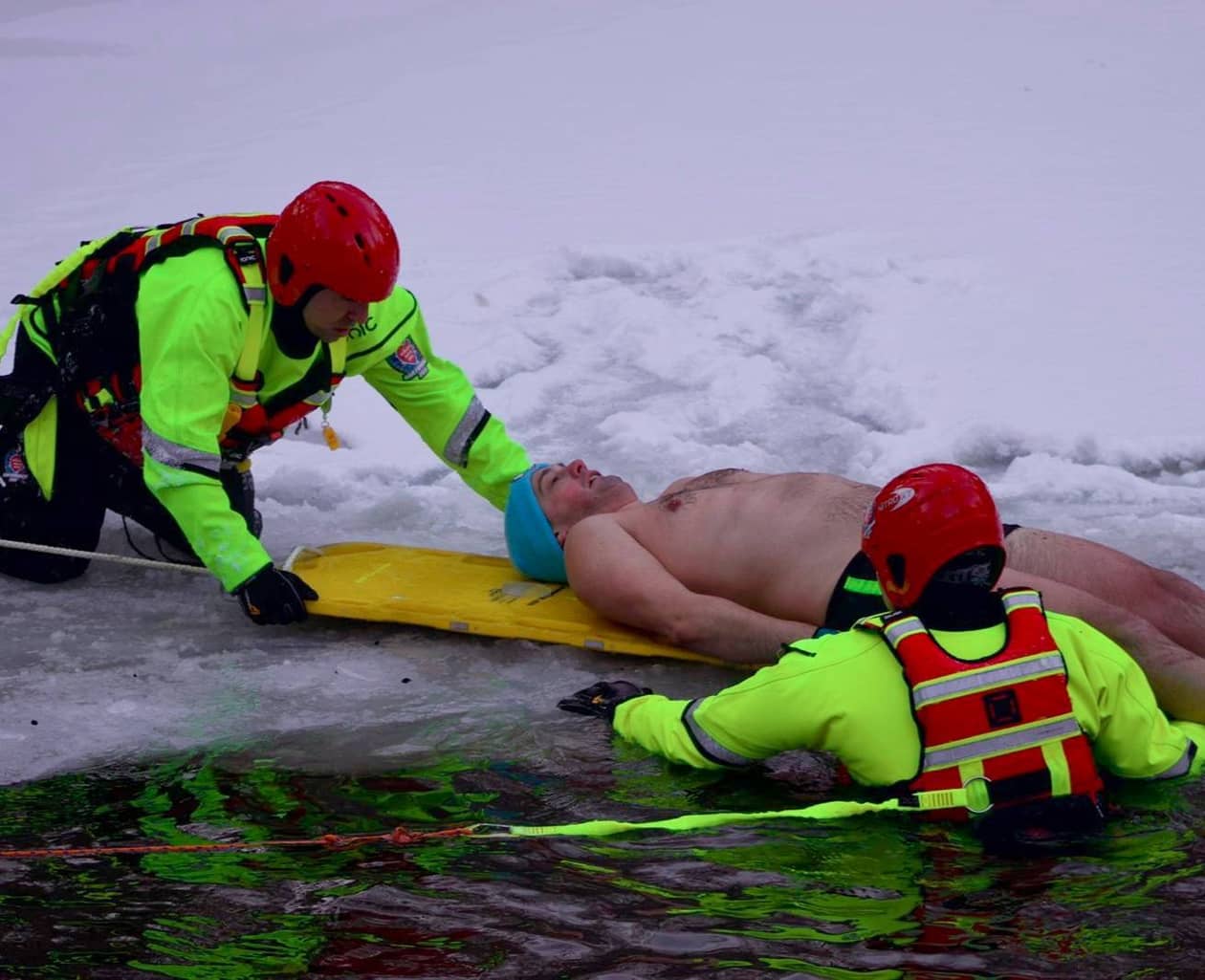 REGION, Boguszów-Gorce: Tak się kończy zabawa na lodzie…