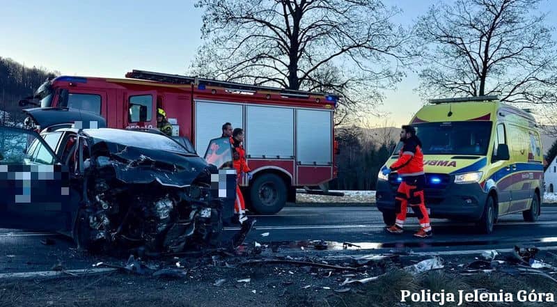 REGION: Nietypowa "czołówka" na krajówce