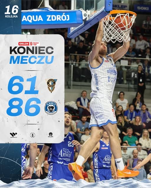 Wałbrzych: Bezapelacyjna wygrana Anwilu