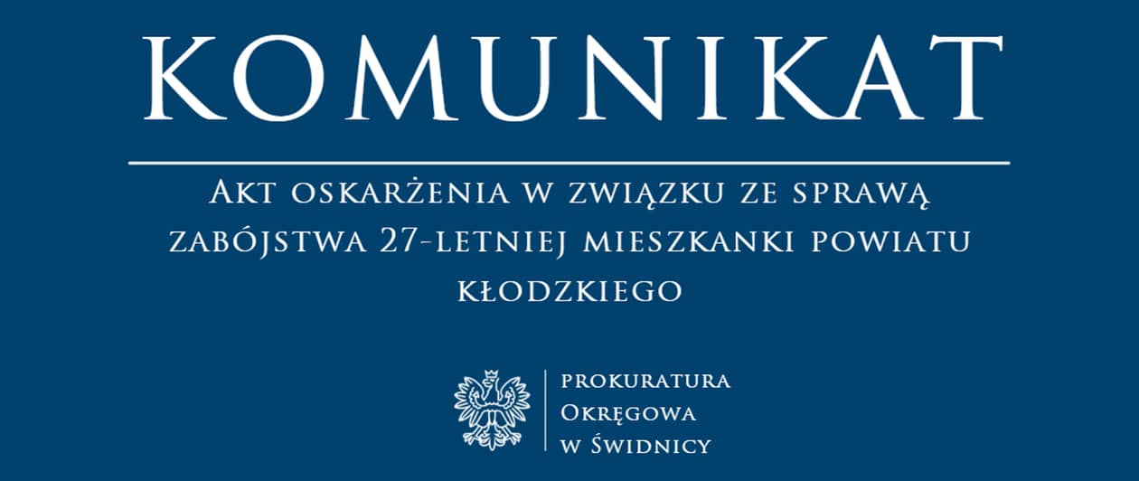 REGION: Zabójstwo połączone ze zgwałceniem