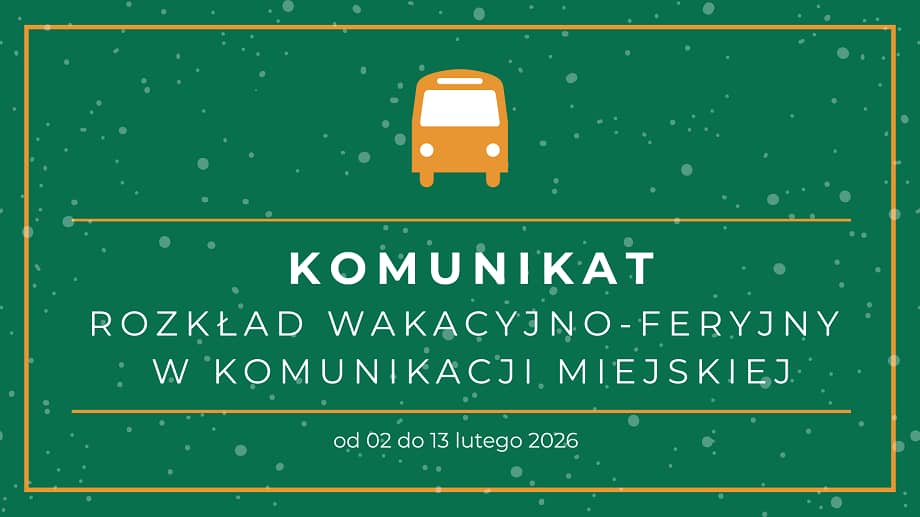 Wałbrzych: Feriowy rozkład jazdy