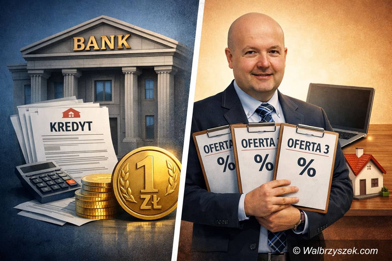 Wałbrzych: Bank vs doradca kredytowy. Kto naprawdę gra w Twojej drużynie?