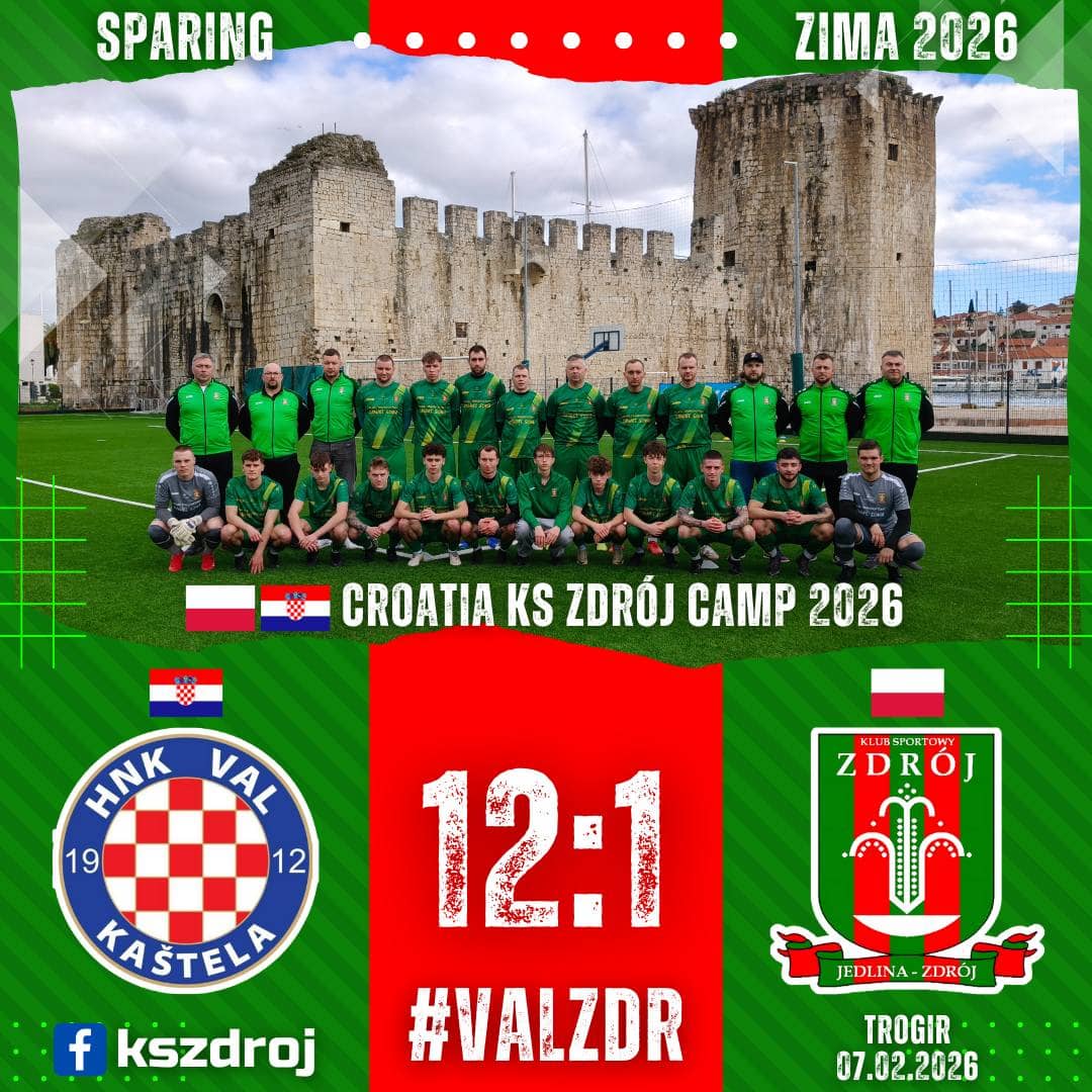 Jedlina-Zdrój/Europa: Wysoka porażka Zdroju