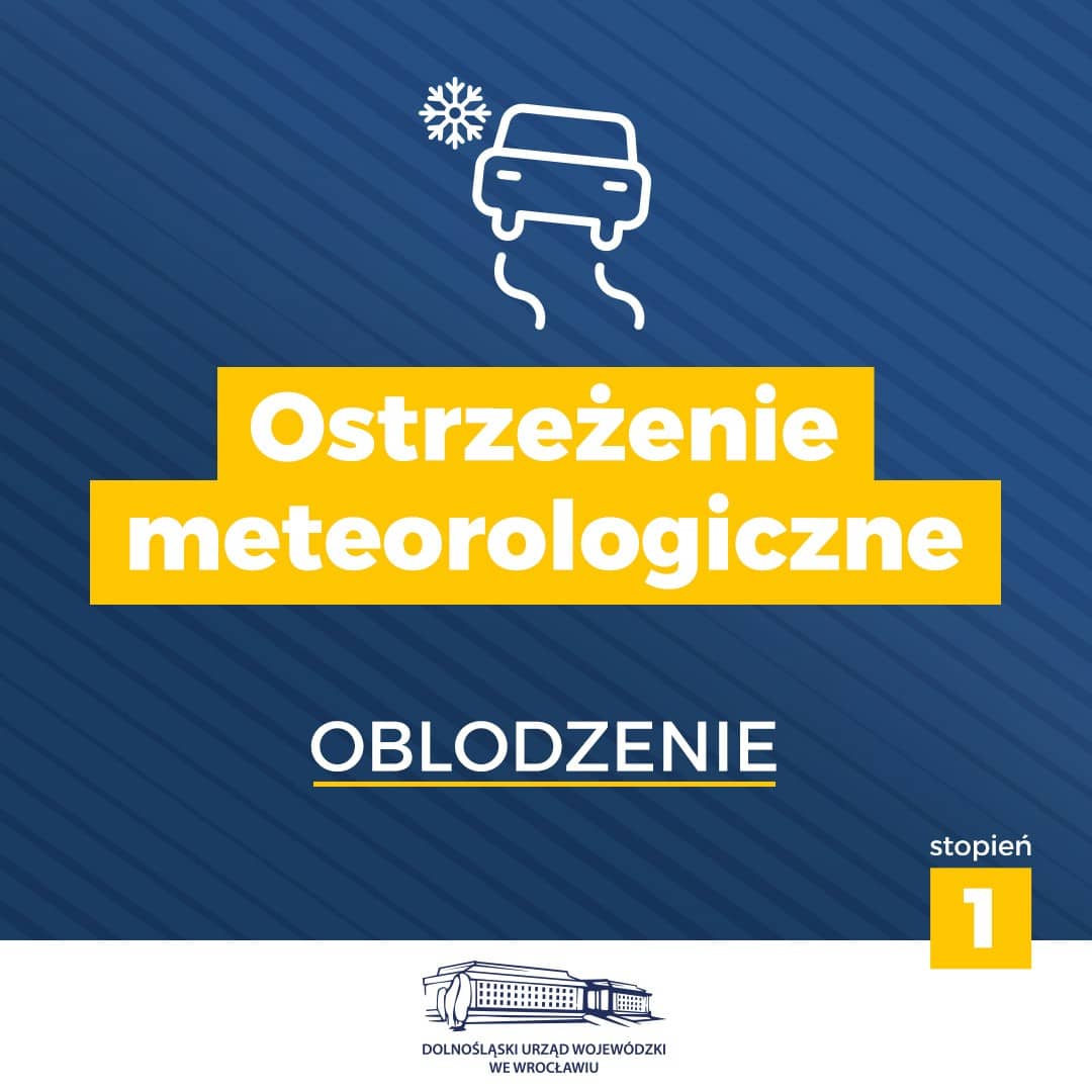 REGION: Ostrzeżenia dla Dolnego Śląska