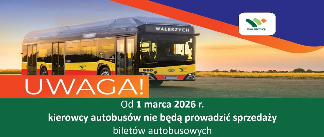 Wałbrzych/powiat wałbrzyski: Kierowcy przestaną sprzedawać bilety