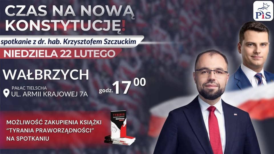 Wałbrzych: Spotkanie z Posłem Szczuckim