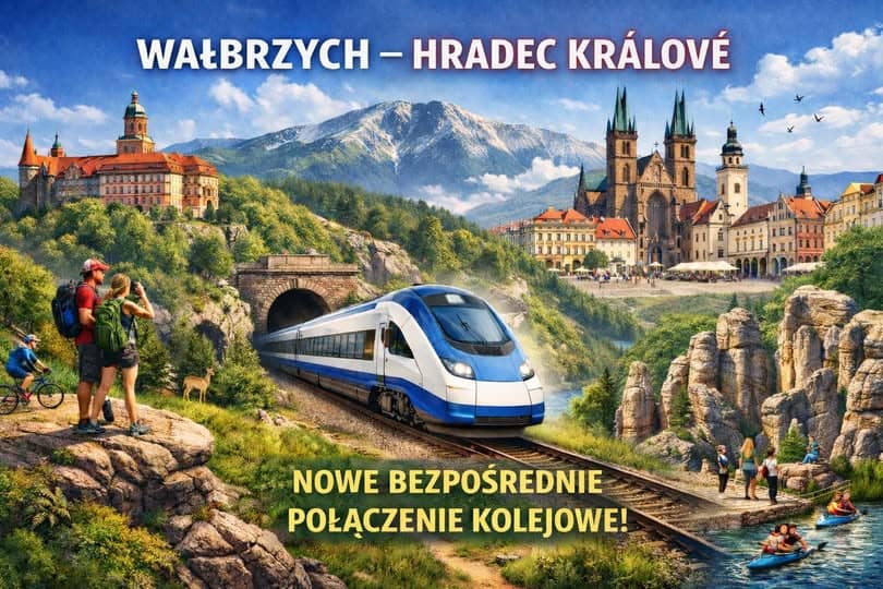 Wałbrzych/REGION: Od przyszłego roku pojedziemy pociągiem do Czech