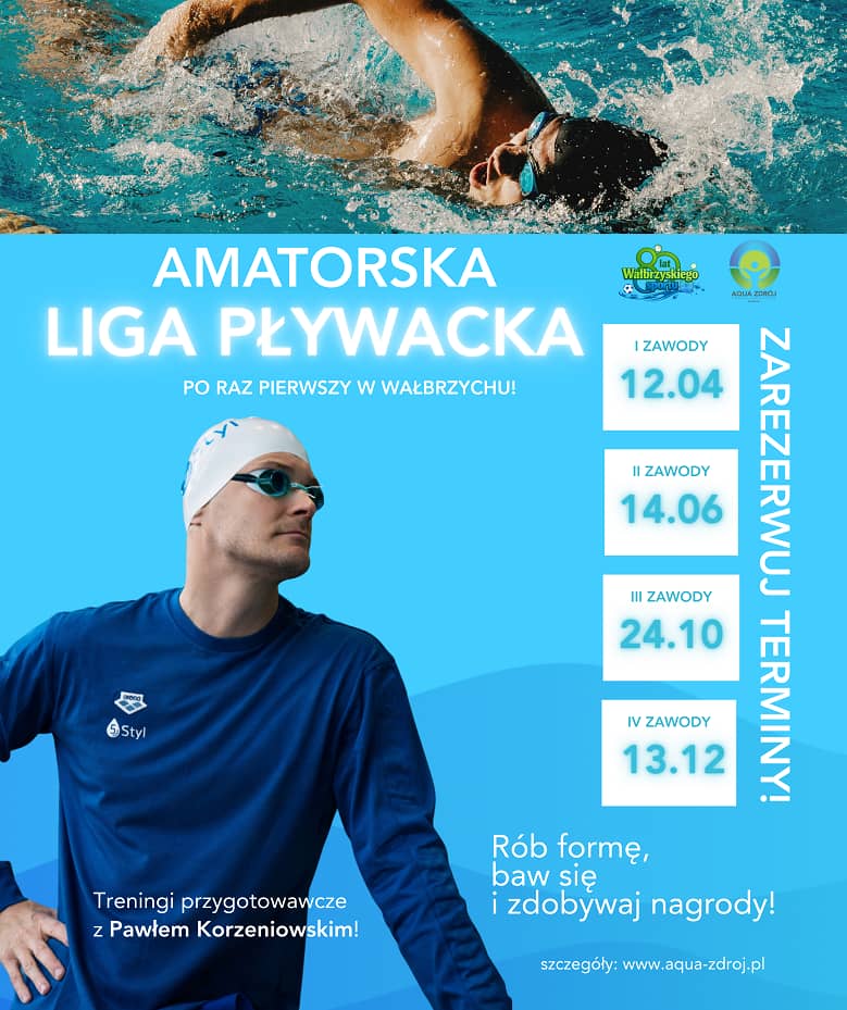 Wałbrzych: Amatorska Liga Pływacka po raz pierwszy w Wałbrzychu