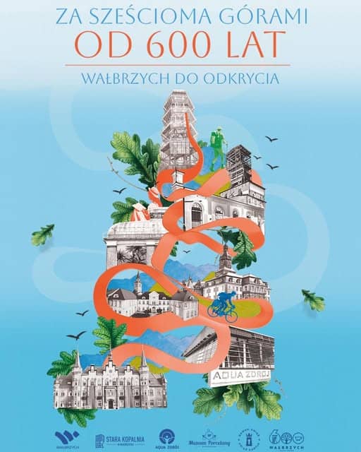 Wałbrzych: Wałbrzych na artystycznym kolażu