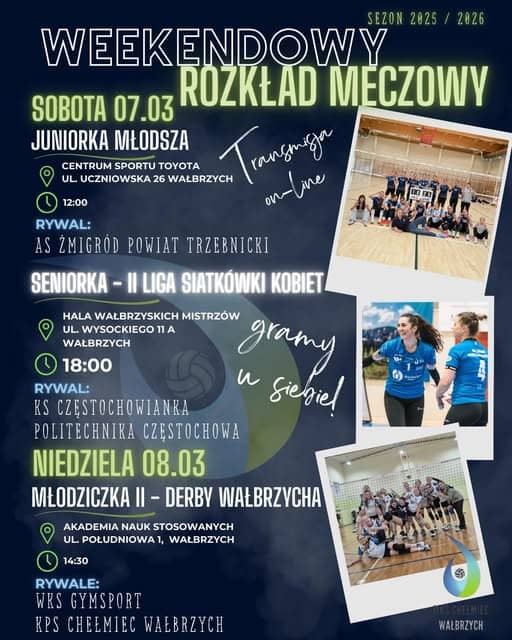Wałbrzych: Weekend z siatkówką