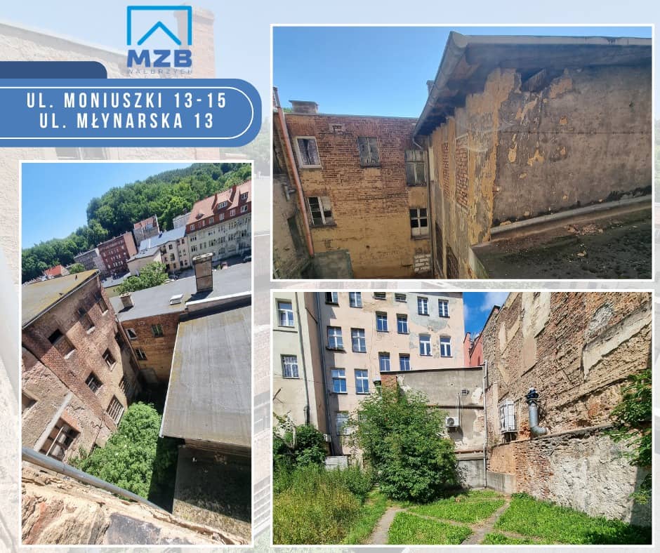 Wałbrzych: Zmienia się krajobraz ulicy Moniuszki