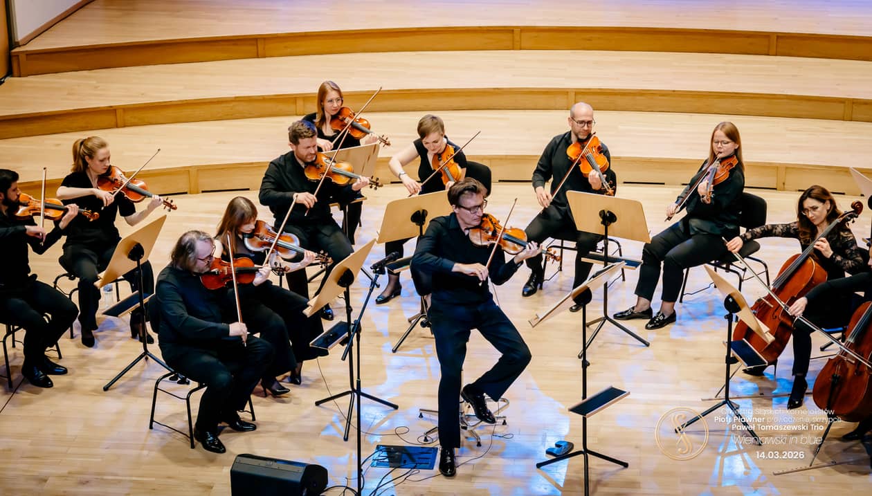 Wałbrzych: Wieniawski in blue