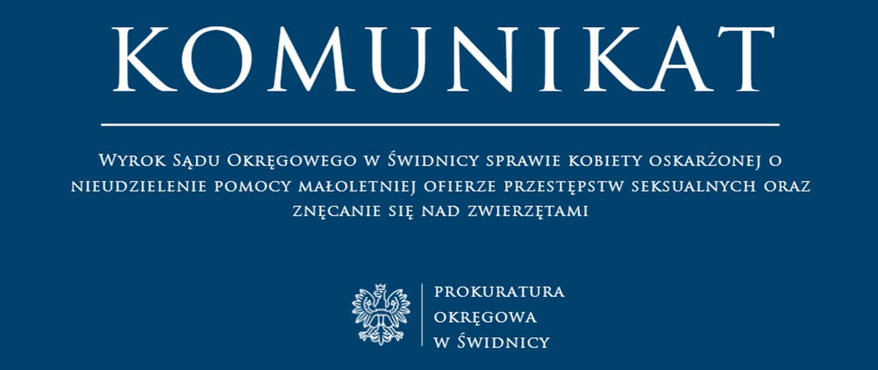 REGION: Biernie przyglądała się jak mąż popełnia przestępstwa seksualne