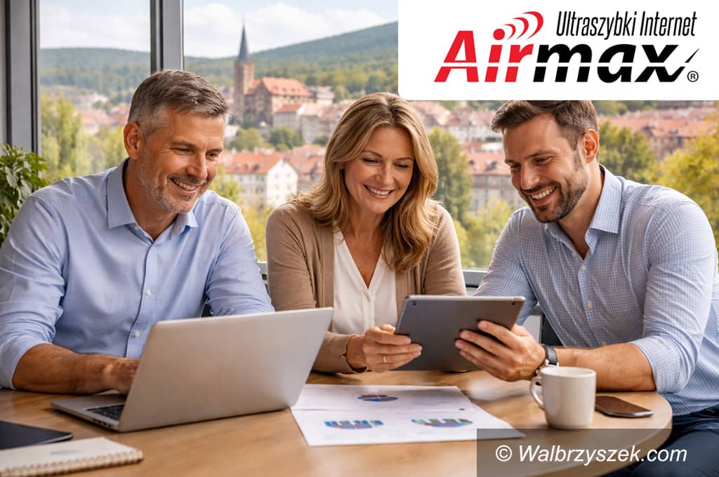 Wałbrzych: Szybki internet, prawdziwe wsparcie – Airmax dla Wałbrzycha