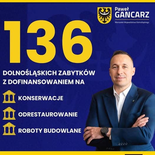 REGION, Unisław Śląski: Kościół z dotacją
