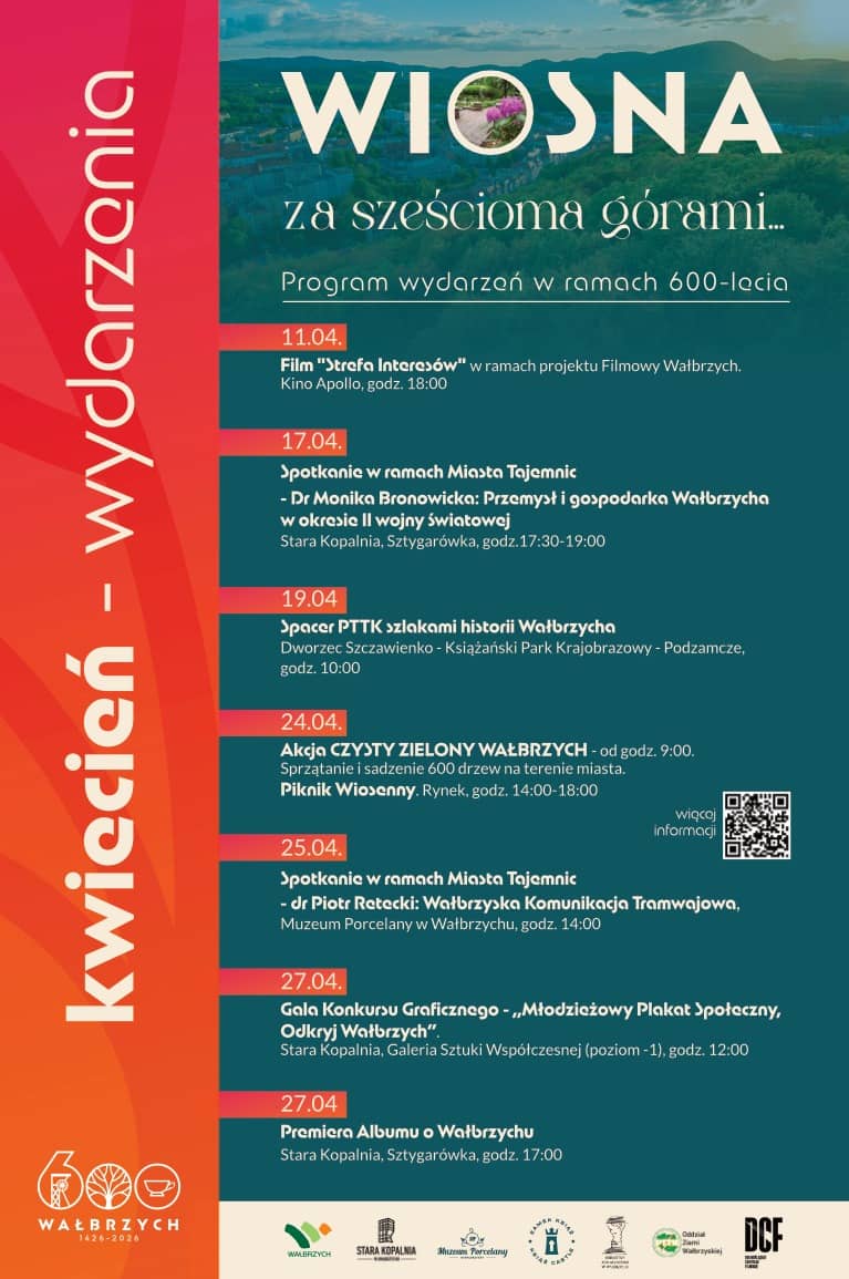 Wałbrzych: 600–lecie miasta w kwietniu