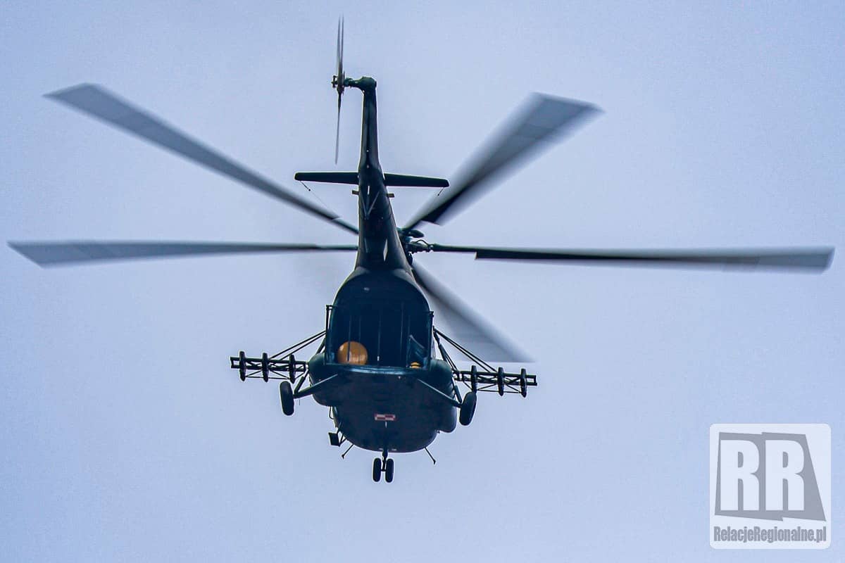 REGION: Wojskowy śmigłowiec na naszym niebie