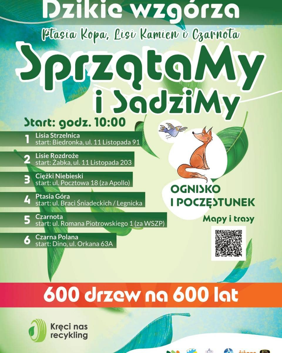 Wałbrzych: Dzikie Wzgórza – SprzątaMy i SadziMy