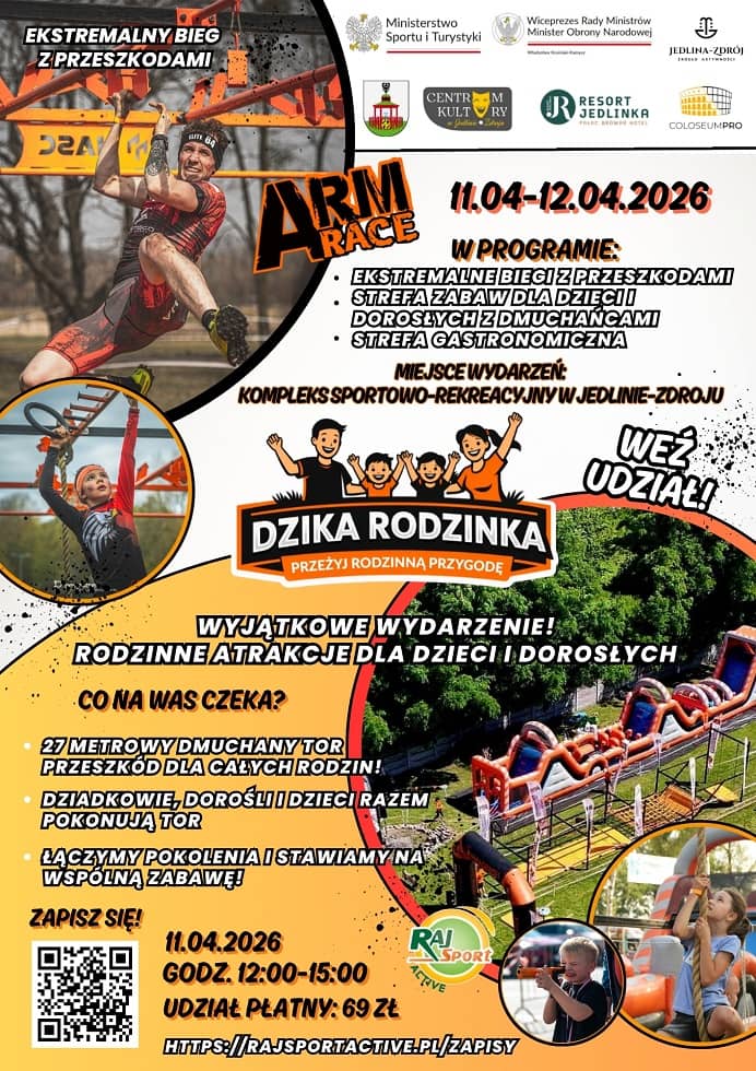 Jedlina-Zdrój: Biegi przeszkodowe w Jedlinie