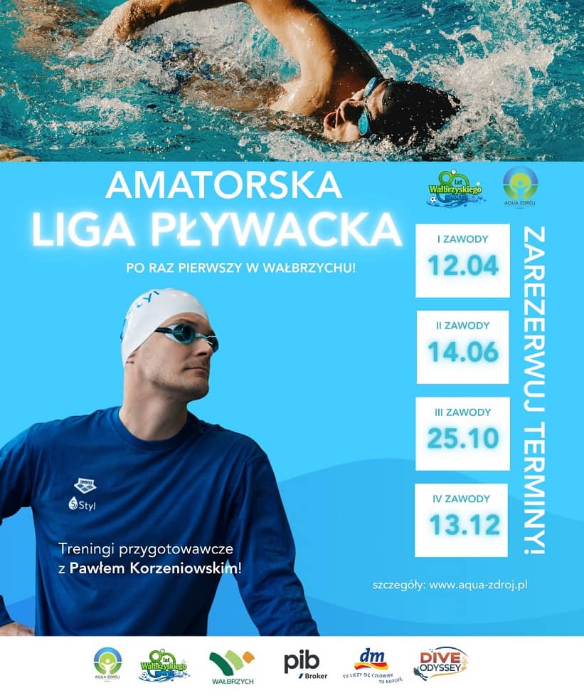 Wałbrzych: Start Amatorskiej Ligi Pływackiej