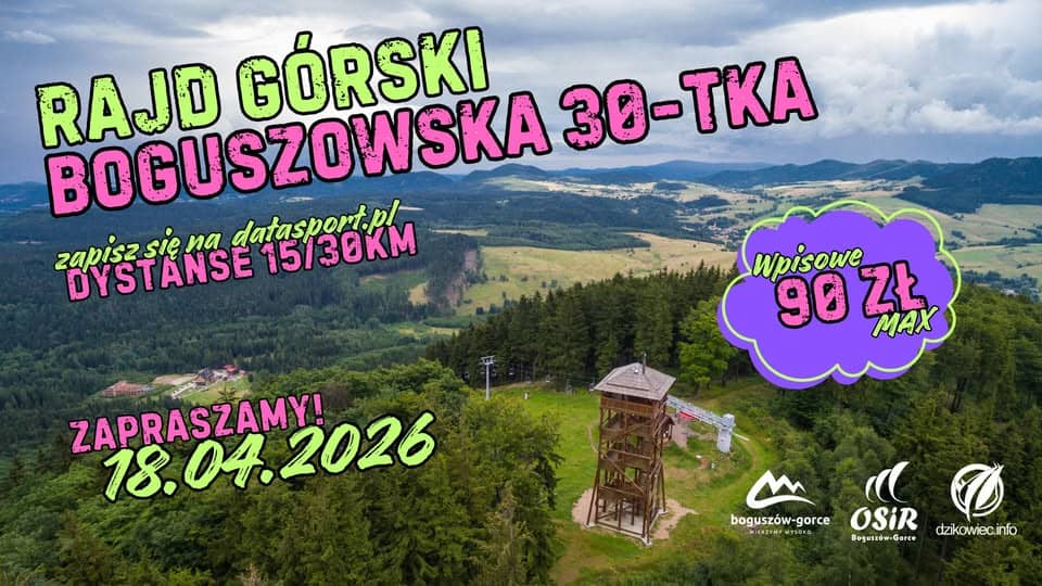 Boguszów-Gorce: W sobotę Boguszowska 30
