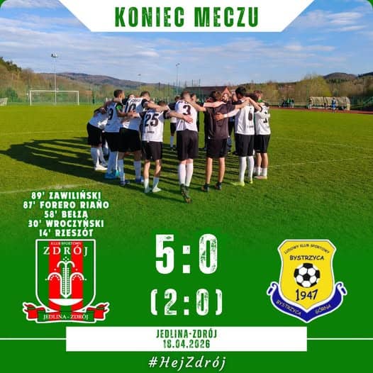 REGION: Zdrój wrócił na zwycięski szlak