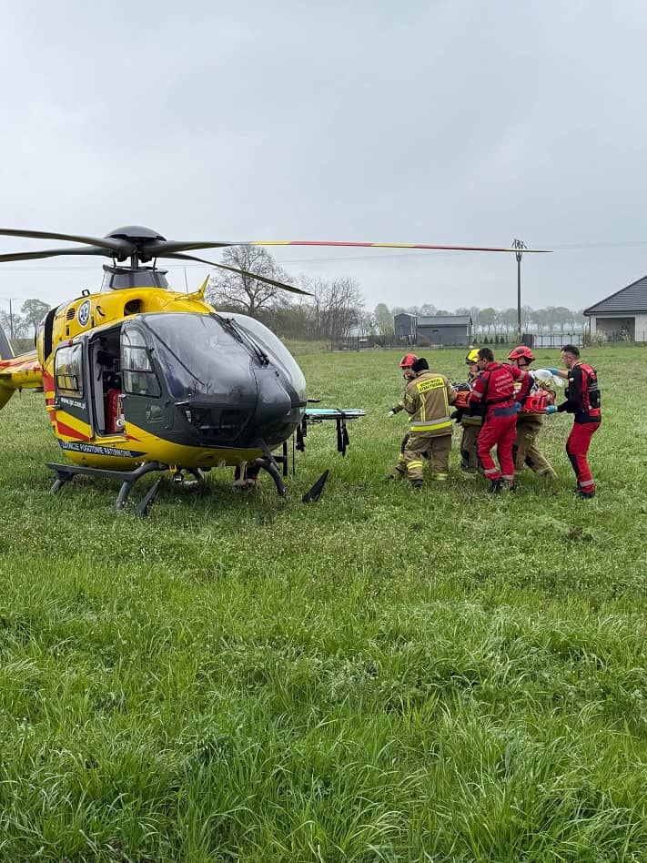 Dolny Śląsk: Mężczyzna spadł z rusztowania