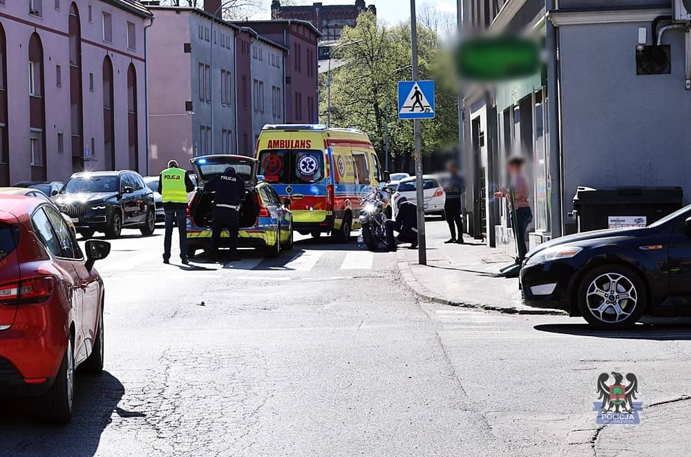Wałbrzych: Zderzenie dwóch motocyklistów