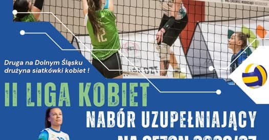 Wałbrzych: Dołącz do II–ligowej drużyny siatkówki kobiet
