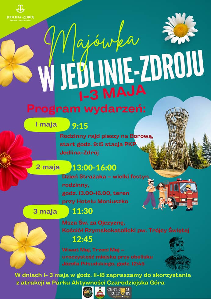 REGION, Jedlina-Zdrój: Trzy dni majowej aktywności