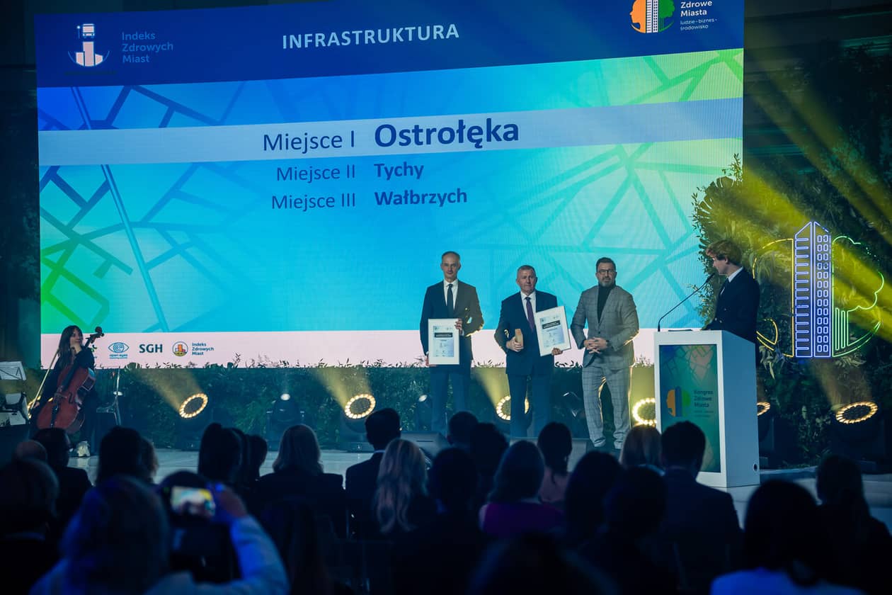 Wałbrzych/Kraj: Wałbrzych w czołówce Indeksu Zdrowych Miast 2025