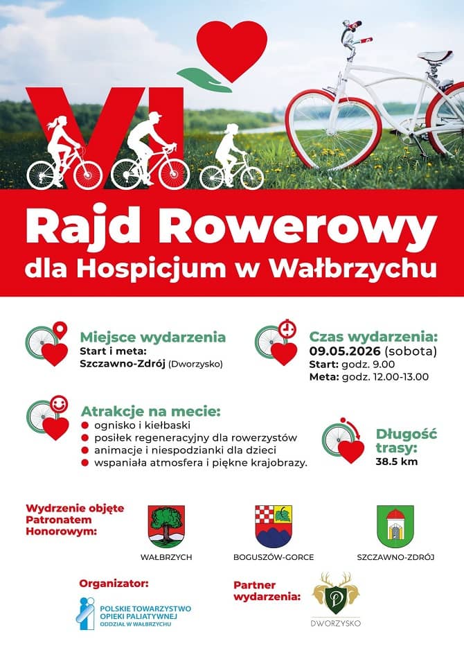 Wałbrzych/powiat wałbrzyski: Rajd dla Hospicjum