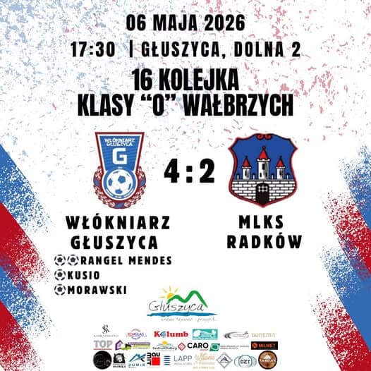 Głuszyca: Włókniarz wygrywa w zaległym meczu