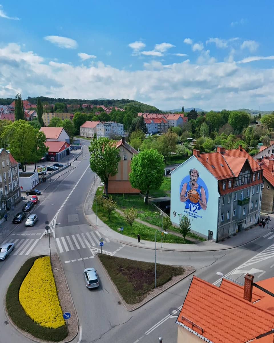 Wałbrzych: W rejonie Placu Górnika powstał nowy mural