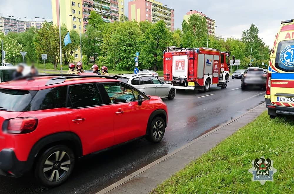 Wałbrzych: Wrocławianka zawiniła na Wieniawskiego