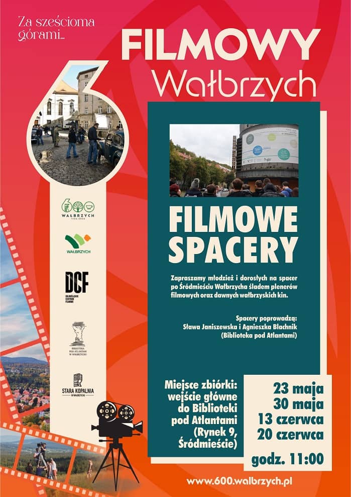 Wałbrzych: Ruszają Filmowe Spacery po Śródmieściu