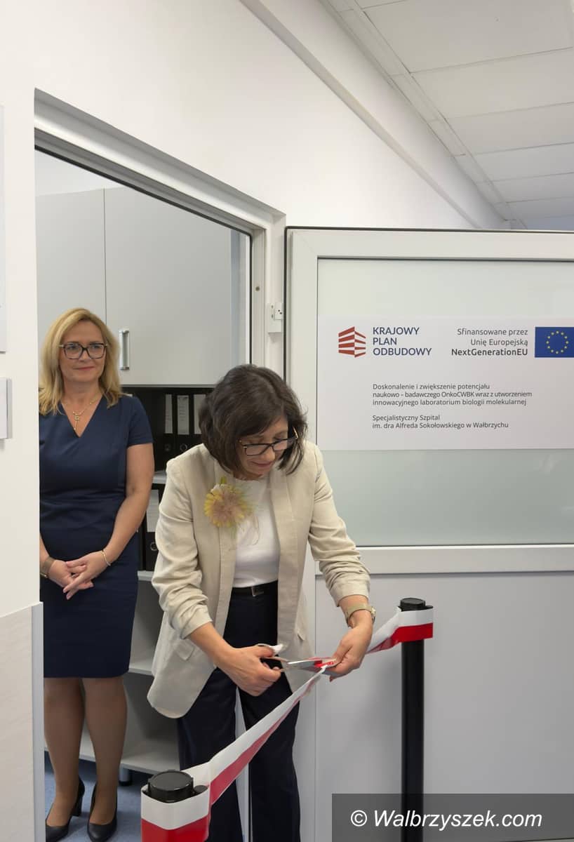 Wałbrzych: Otwarto Laboratorium Biologii Molekularnej