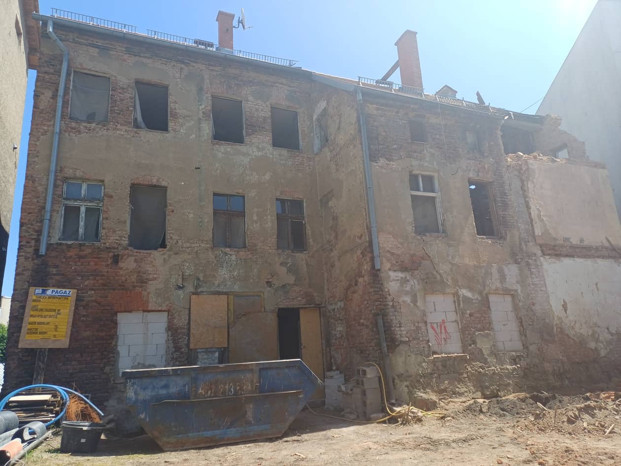 Wałbrzych: Prace na Pankiewicza i Moniuszki