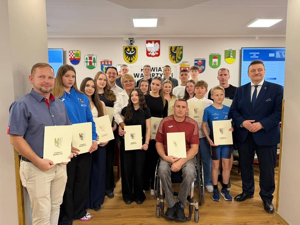 powiat wałbrzyski: Sportowe talenty nagrodzone